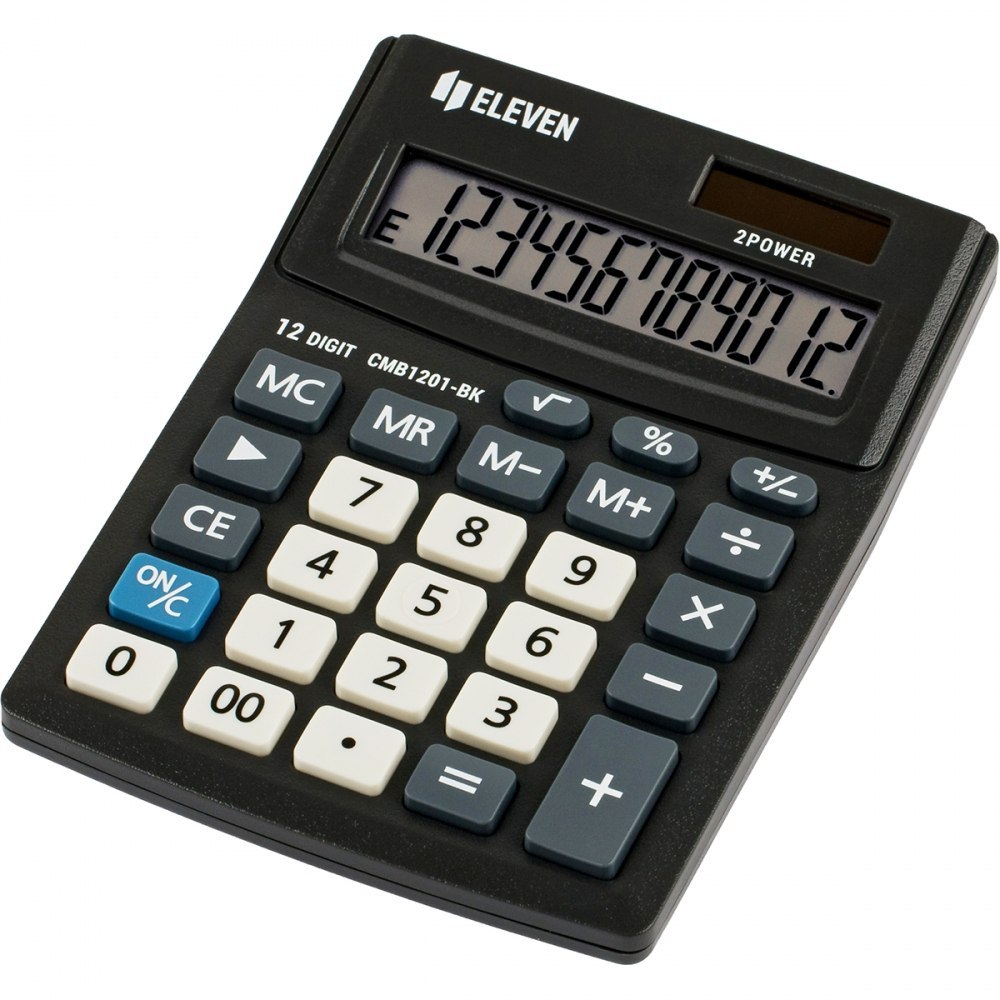 ELEVEN OFFICE CALCULATOR CMB1201-BK CDC